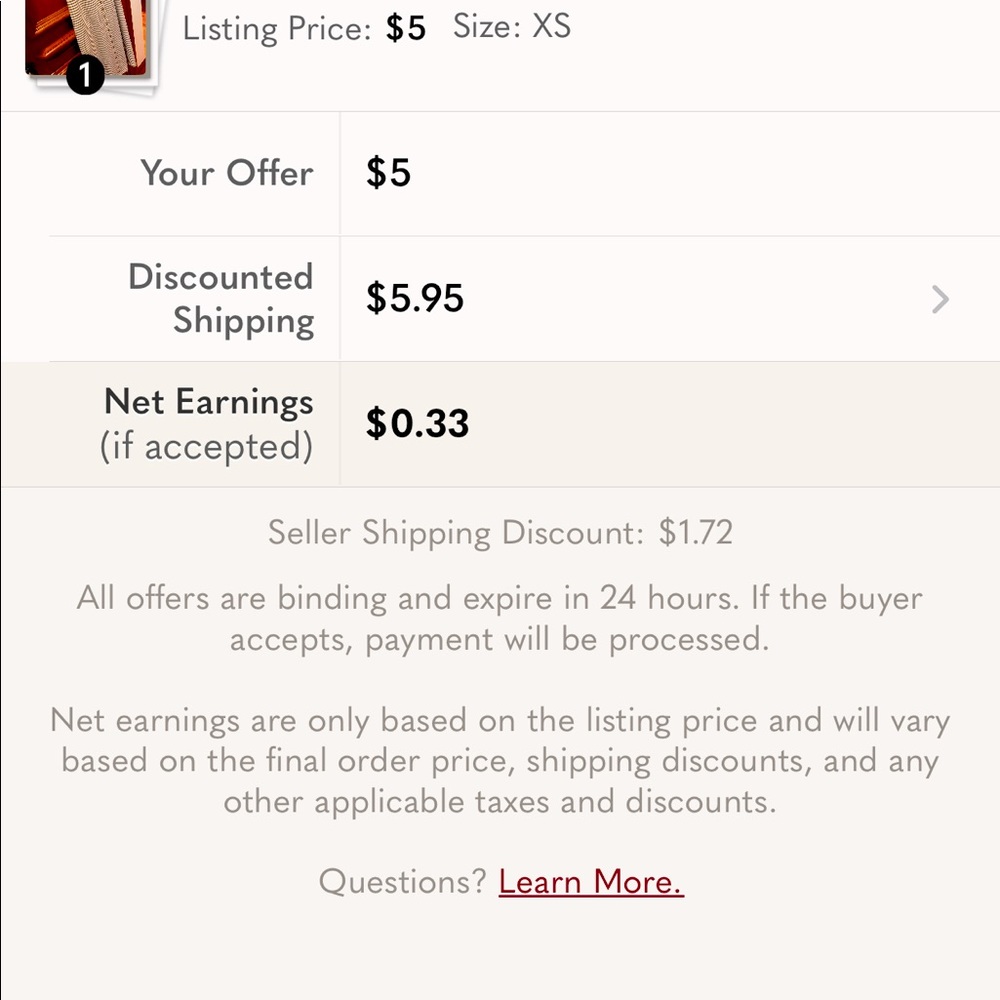 $0.33 cents